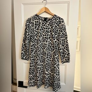 Loft Abstract Print Dress